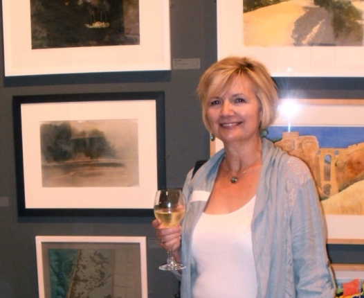Private View, Sunday Times Watercolour Competition 2014.